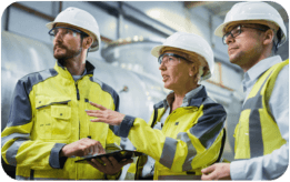 The success of any project lies in its people and its equipment.