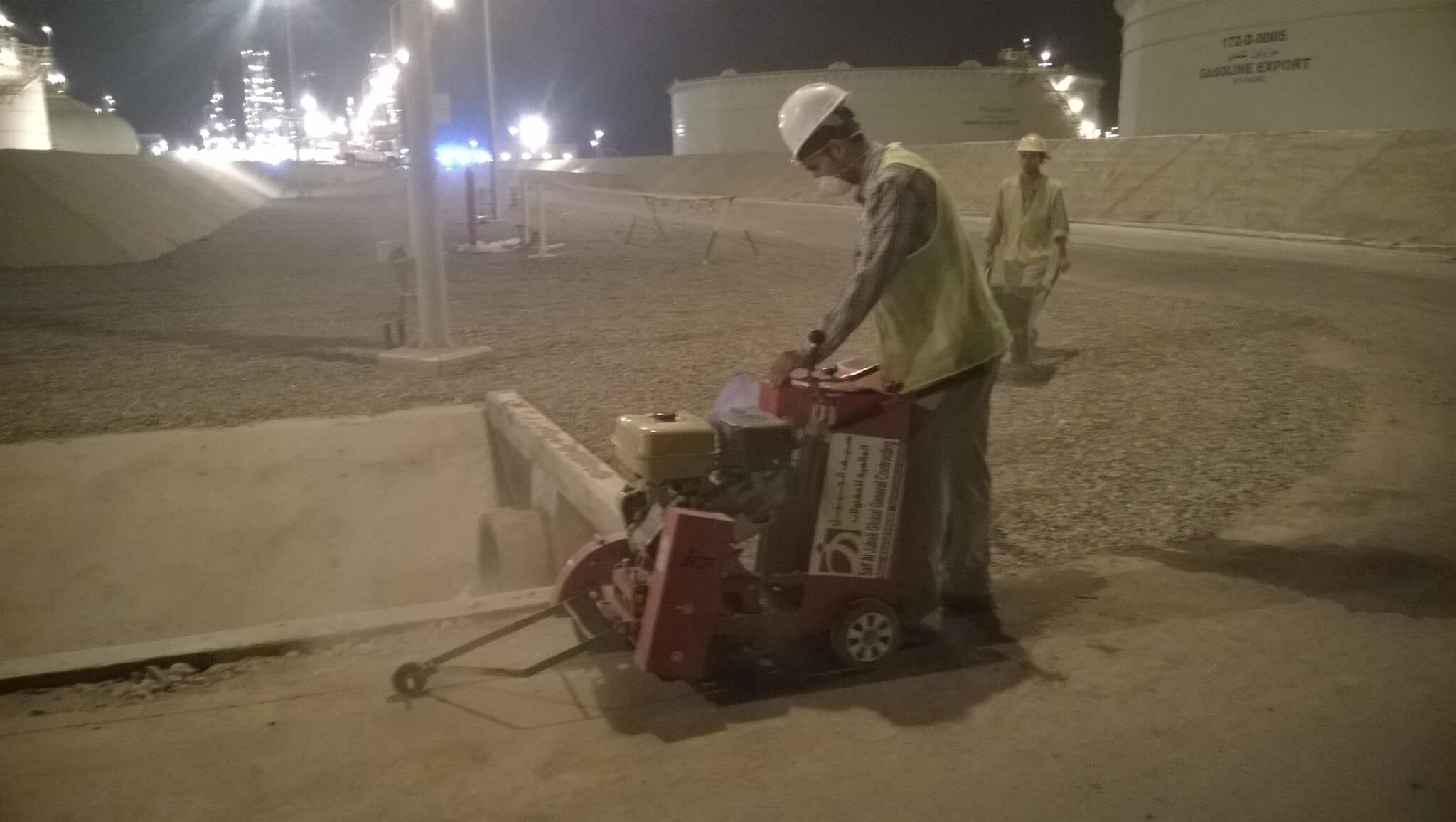 Asphalt Cutting Work